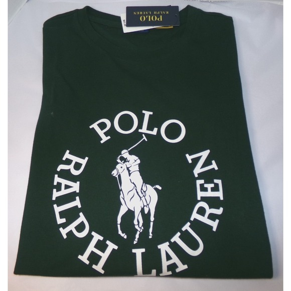 Polo Ralph Lauren Other - POLO RALPH LAUREN MEN'S S/S CIRCLE T-SHIRT~GREEN~SZ LRG~NWT